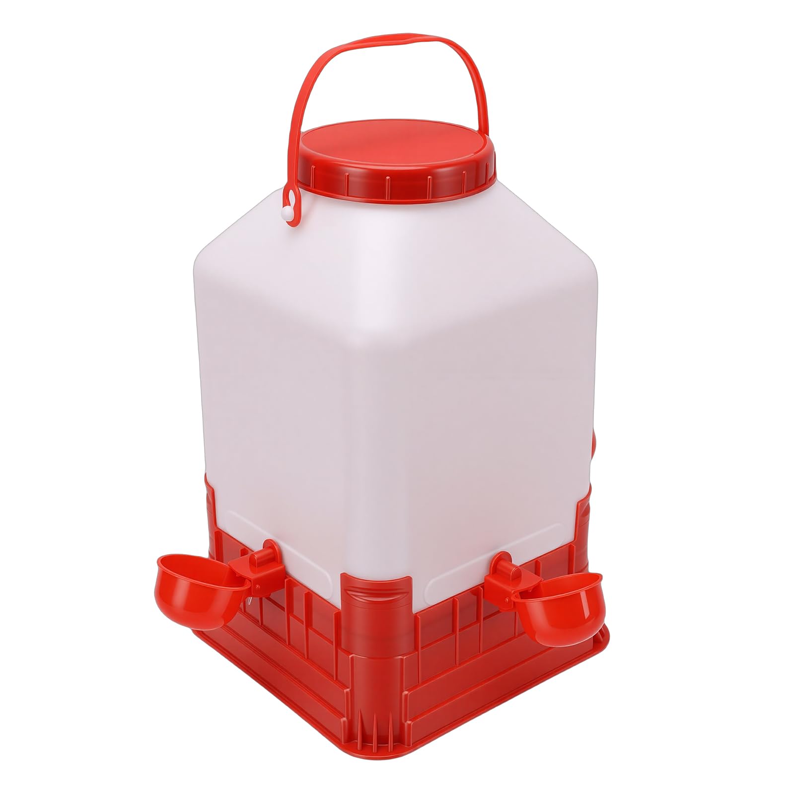 Bebedero para aves de corral de 10 litros |Gran Capacidad para Pollos/Patos