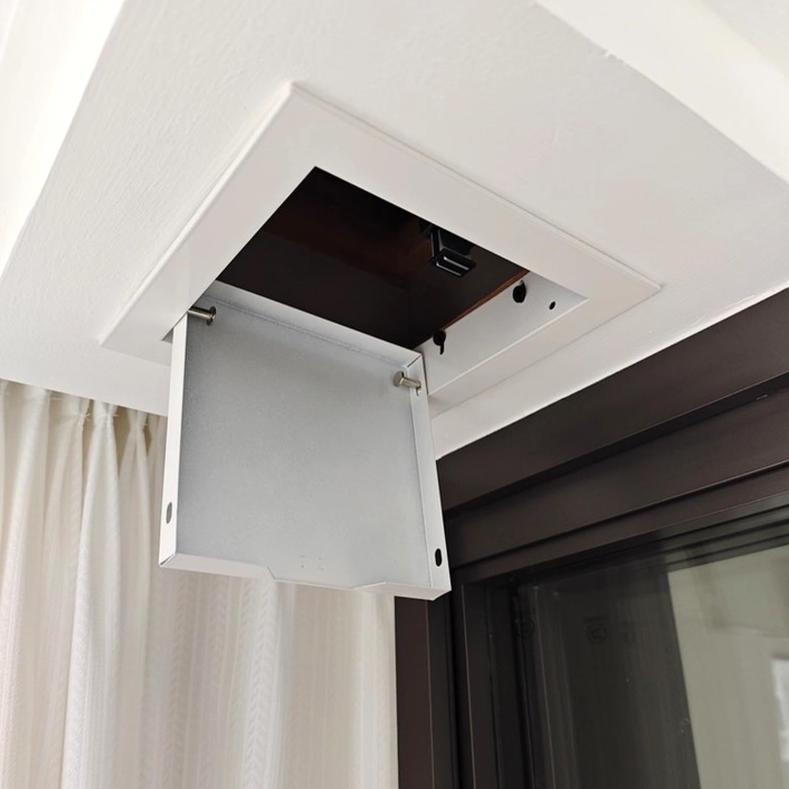 Attic Access Hatch Panel 8" 14" 20" 26" 28" 32" Ceiling & Wall Service Access Hole Cover Plate, Plumbing Electricity Inspection Doors, Fire Rated(16x28in/41x71cm)