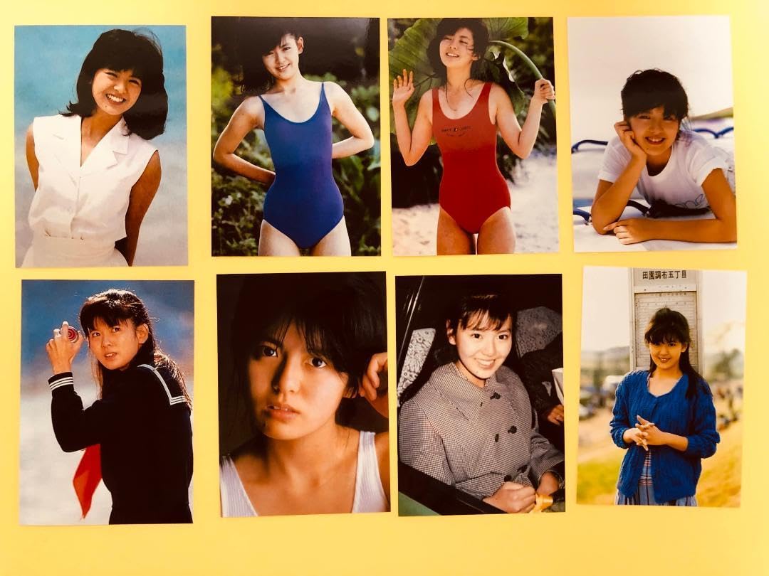 Amazon.co.jp: 南野陽子 写真 34枚 L＆フジカラーアルバム24枚ポケット
