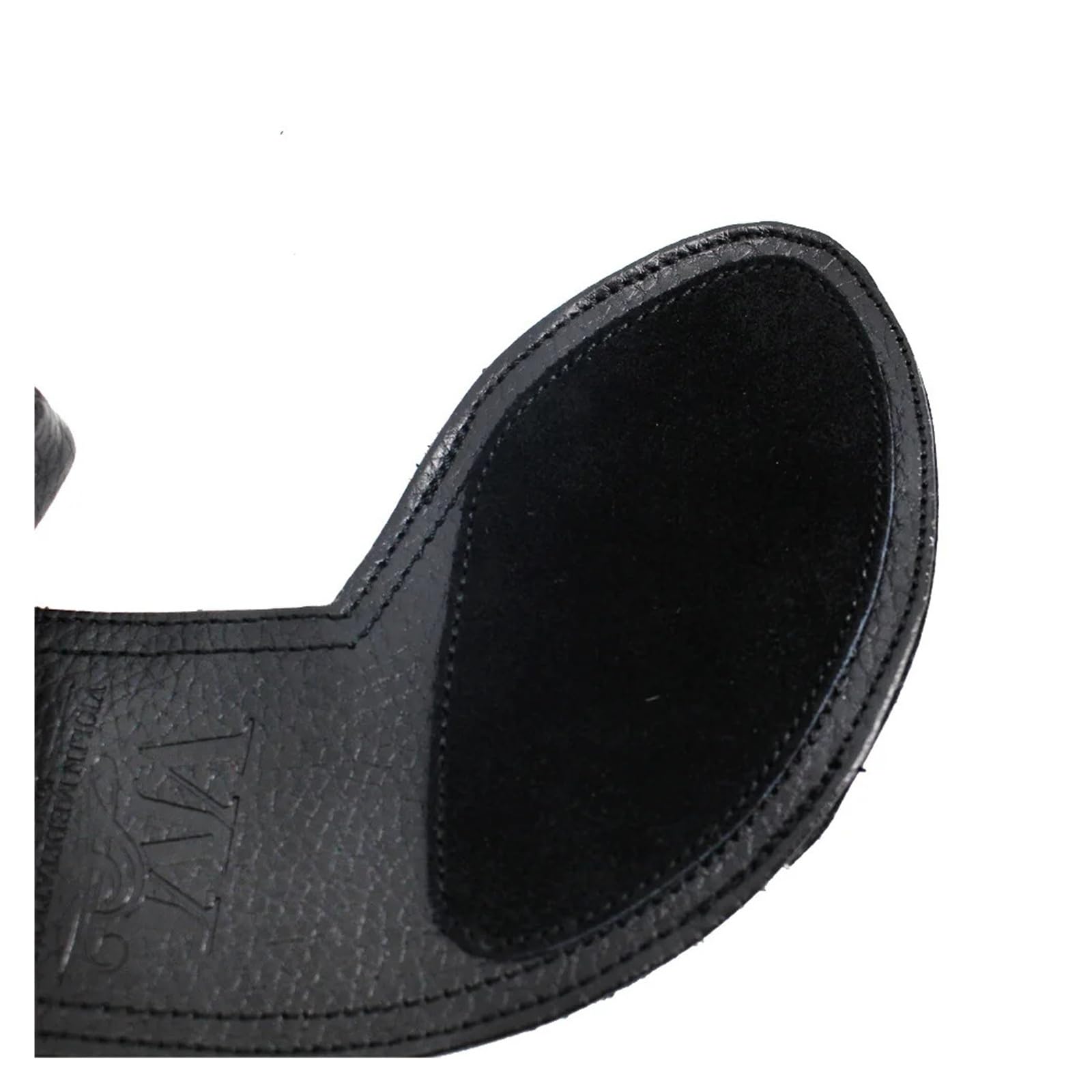Violín Viola negro hombro resto almohadilla barbilla cuello protector paño(3 4)