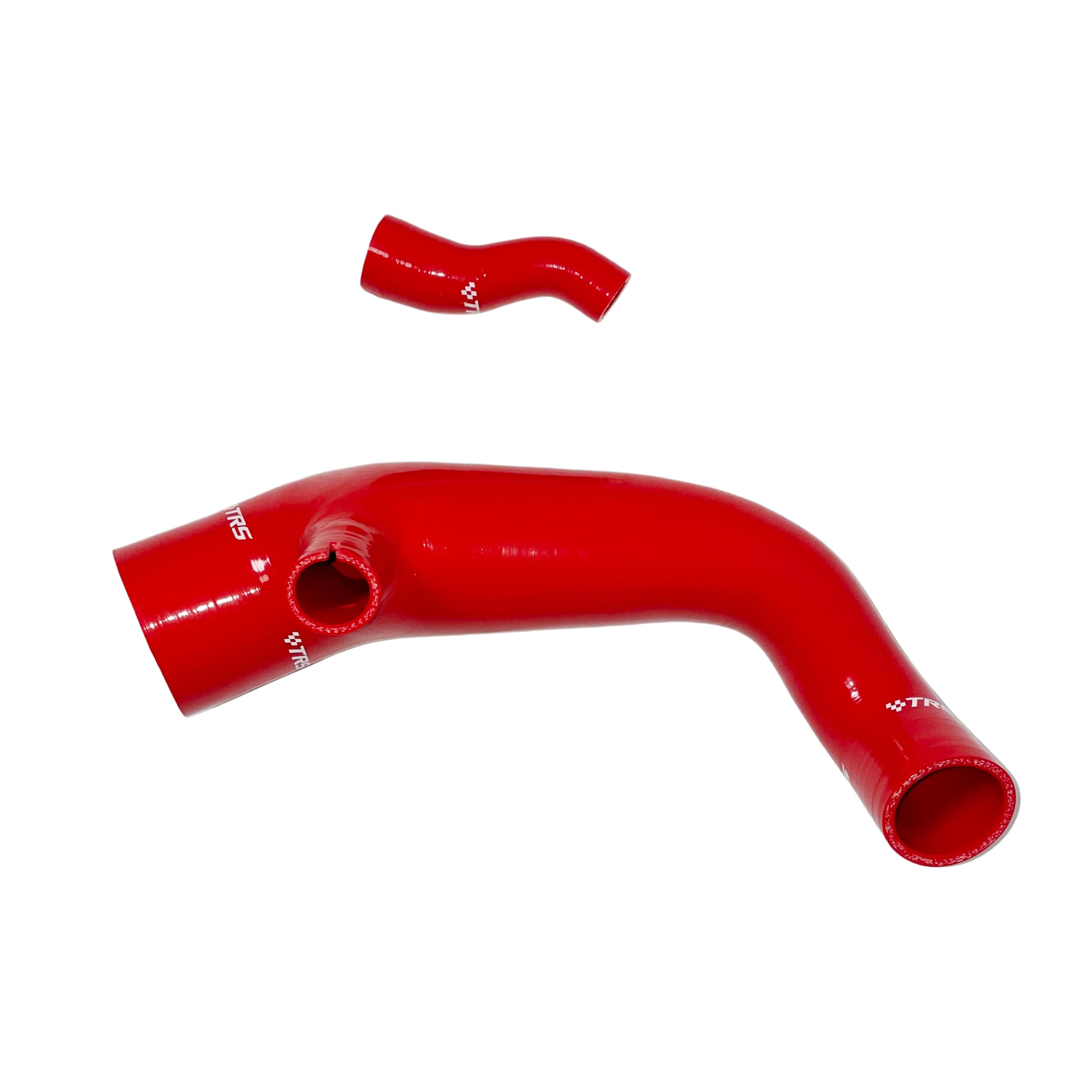 TRS - Tubo di aspirazione dell'aria in silicone compatibile con Mini Cooper S R55 R56 R57 2007-2012 N14 (rosso)