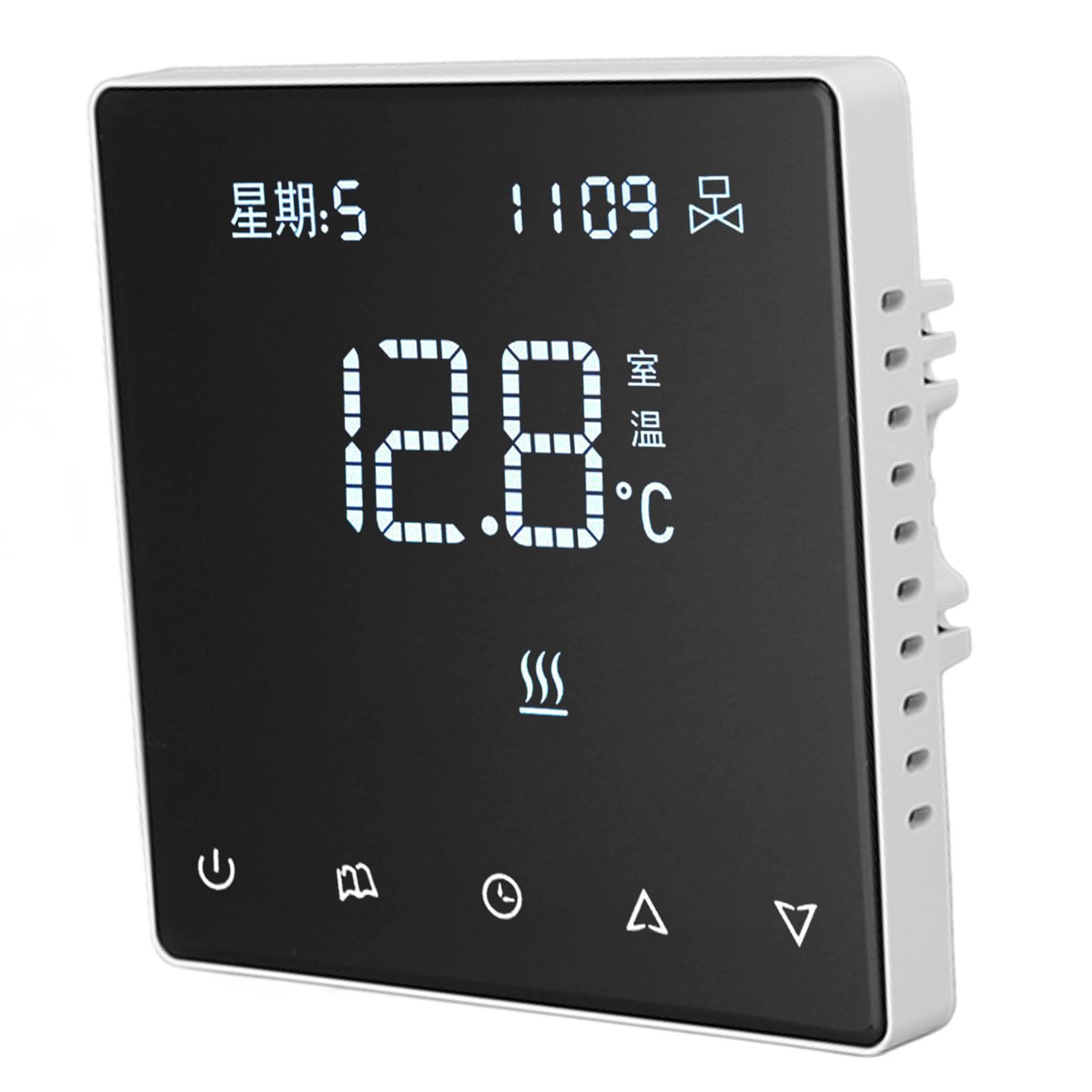 Fdit Inteligentny Termostat WiFi z komunikacją bezprzewodową WIFI485 do Sterowania klimatyzacją domową i Ogrzewaniem Podłogowym 5-45°C