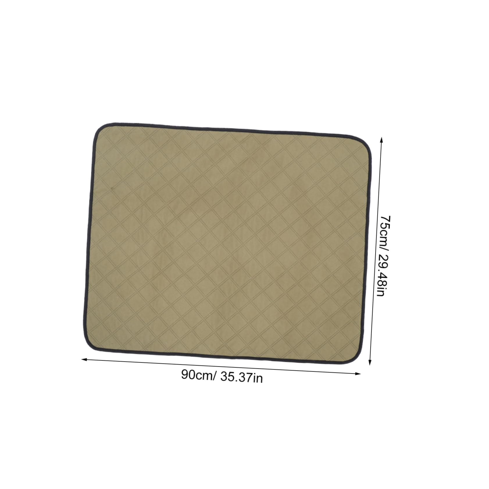 Toyvian 2pièces Tapis Urine Lavable Et Réutilisable pour Chien Tapis De Propreté Imperméable pour Parc Et Cage Apprentissage Propreté pour Chiots