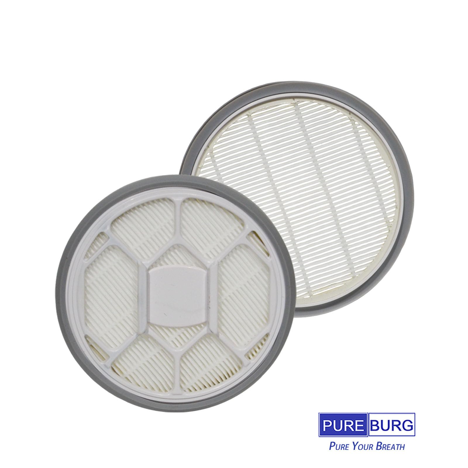 PUREBURG Filtro de repuesto compatible con Oneisall LM2 ON-D81 y Afloia LM1 Homeika, kit de aseo para mascotas, 4 HEPA + 8 esponjas para accesorios de aspiradora para perros, gatos y mascotas