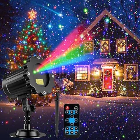 Brighter Laser Christmas Lights Projector by ECOHDT Cover