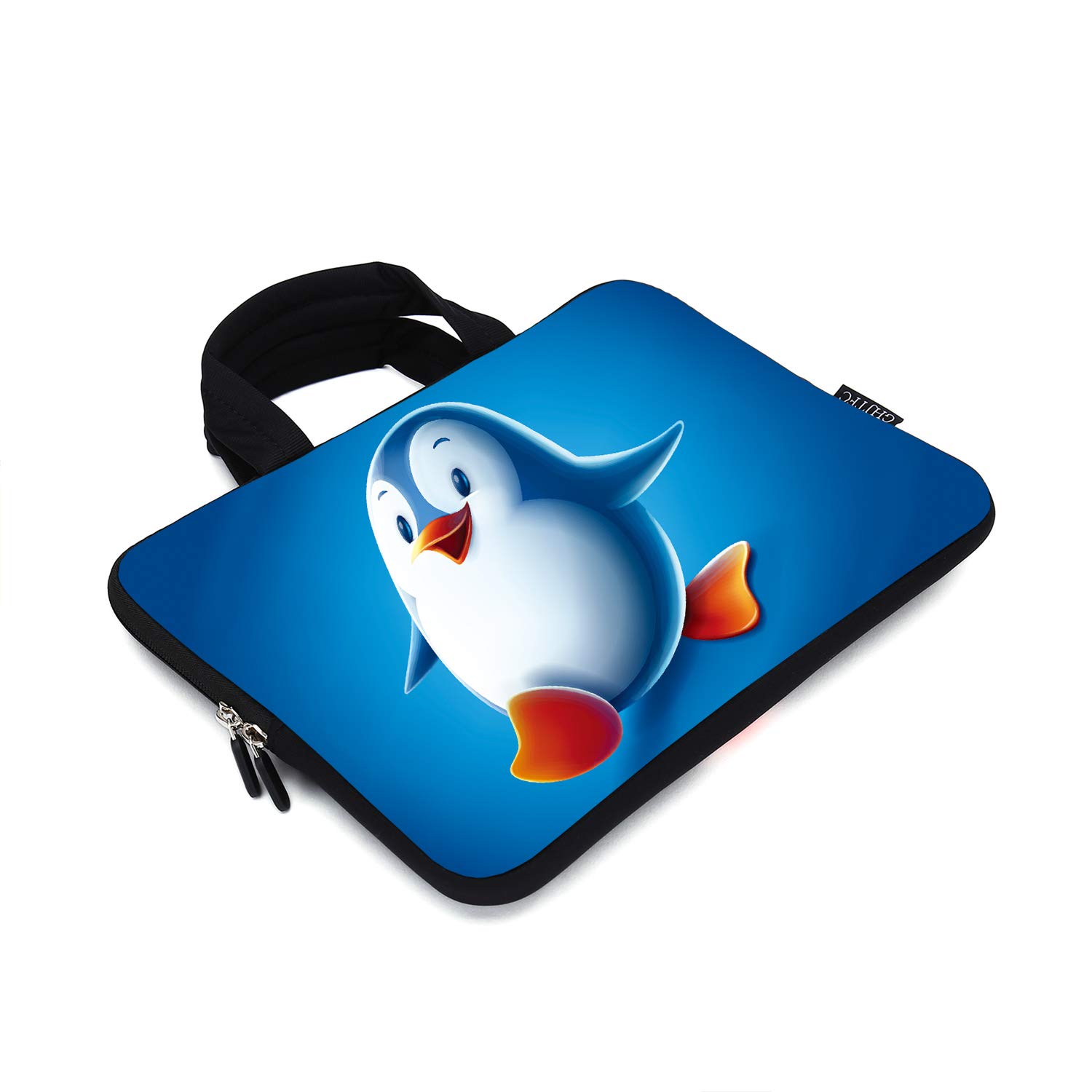 Custodia In Neoprene Per Laptop 11.6-12.1 Pollici - Morbida E Impermeabile - Con Doppia Cerniera - Unisex