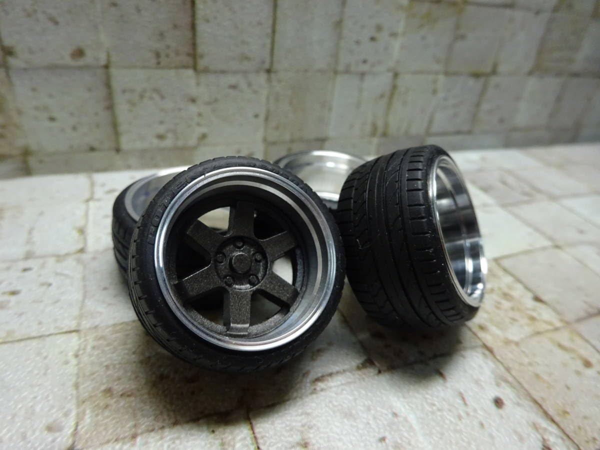 Amazon.co.jp: 1/18 アルミ製 削り出し ポリッシュ 深リム