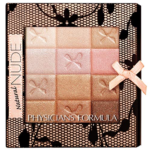 Physicians Formula Shimmer Strips All-In-1 Custom Nude Palette For Face & Eyes, Natural Nude