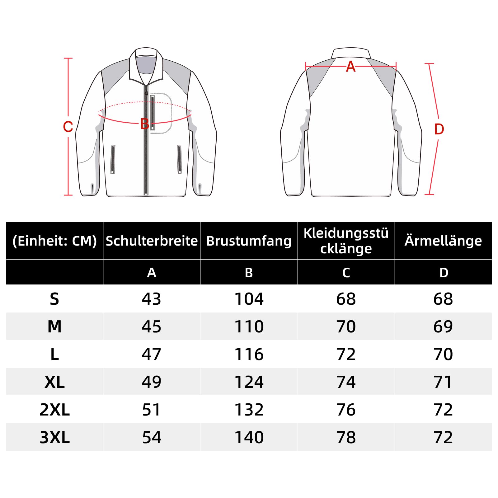WORK IDEA Veste en polaire tricotée pour homme, veste en polaire respirante pour l'extérieur, veste chaude et légère avec fermeture éclair