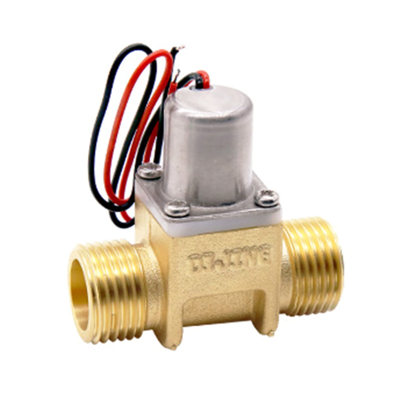Solénoïde en laiton pour arrosage automatique et gestion d'eau de jardin 4,5 V