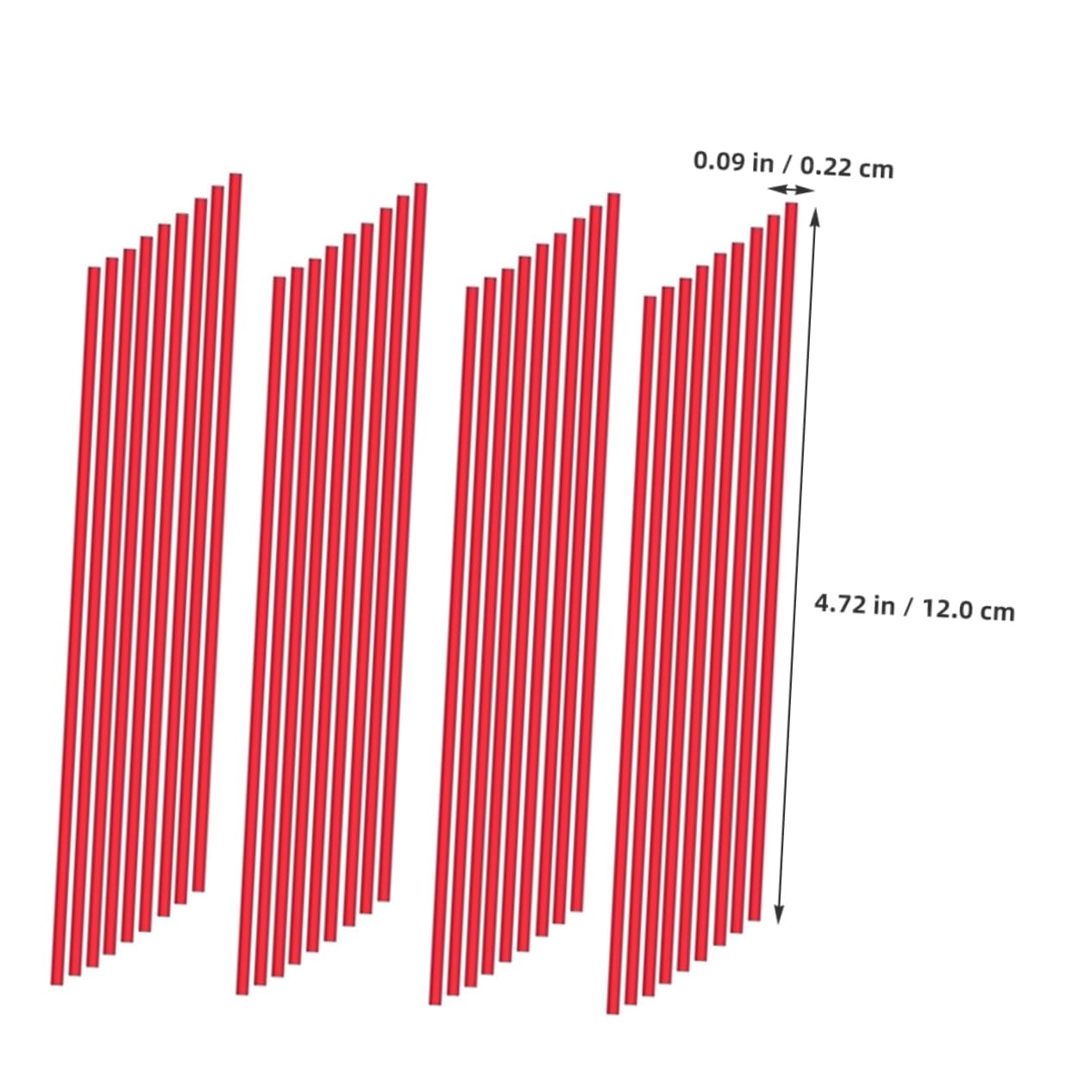POPETPOP 200 Pcs Rust Removal Spray Nozzle Tubes Extended Spray Can Replacement for Precise Application Hard to Reach Areas for Home Workshop Use