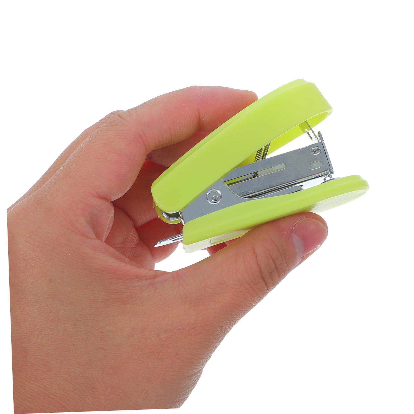 VALICLUD 12 Pezzi Mini Pinzatrice Facile da Usare Compatta da Scrivania Dispositivo Manuale Portatile Regalo di Cancelleria per Ufficio e Scuola