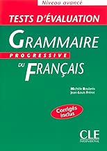 Download Tests d'évaluation de la grammaire progressive du français - Niveau avancé - Livre PDF