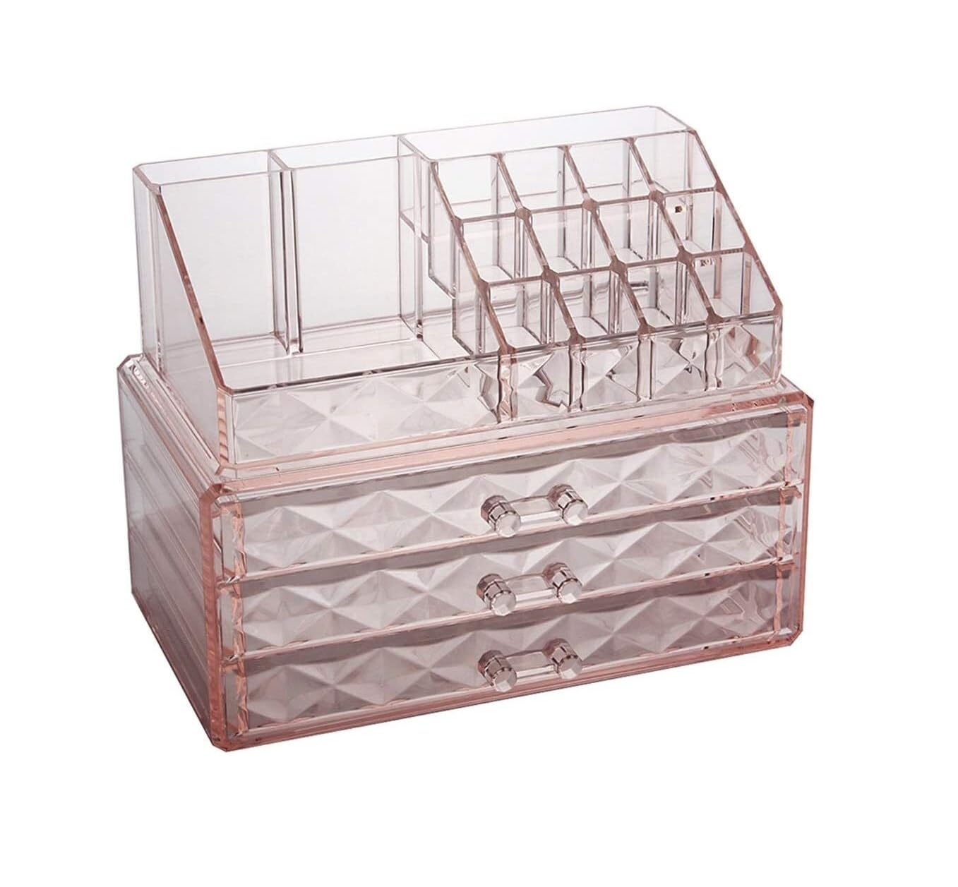 TIANQIHAO Jewelry Box With Drawers Multifunctional Cosmetic Box Earring Rings Necklaces Bracelets Jewellery Organizer Case Jewellry Holder,Jewelry Box O