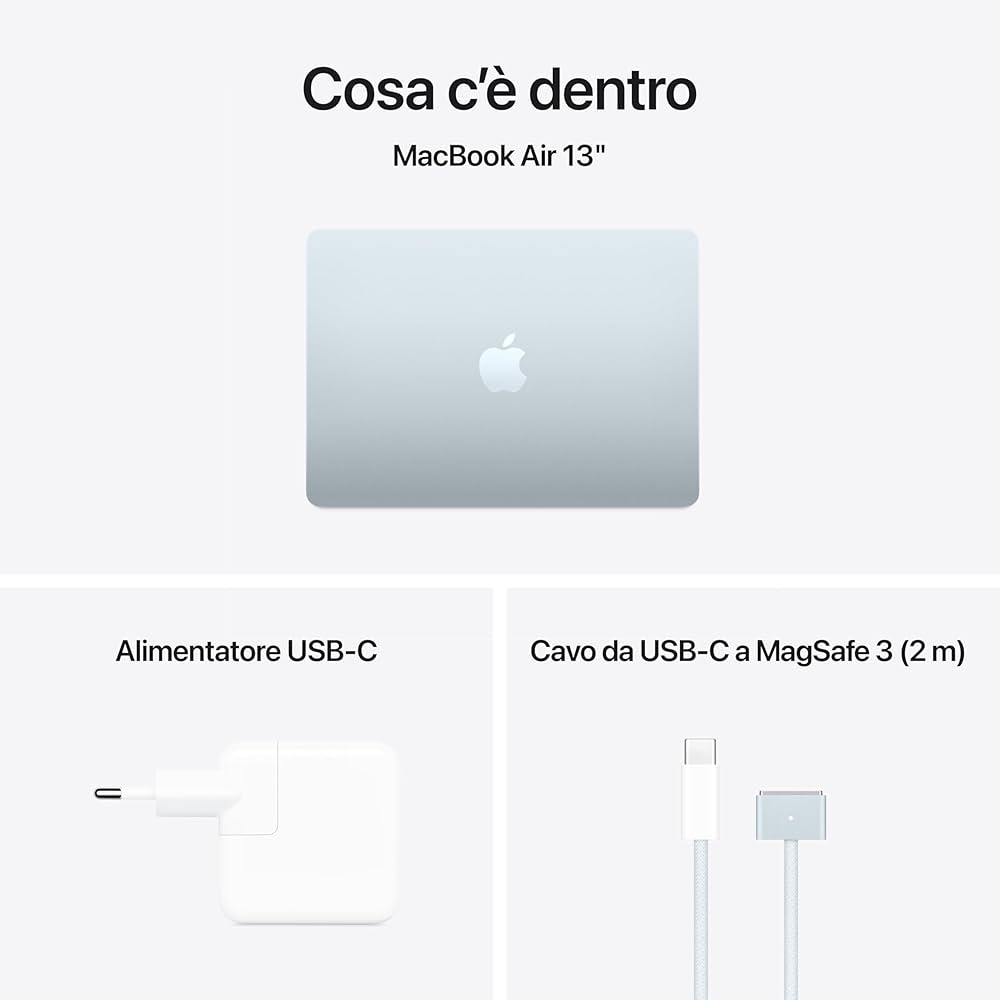 Apple Portatile MacBook Air 13'' con chip M4 (2025