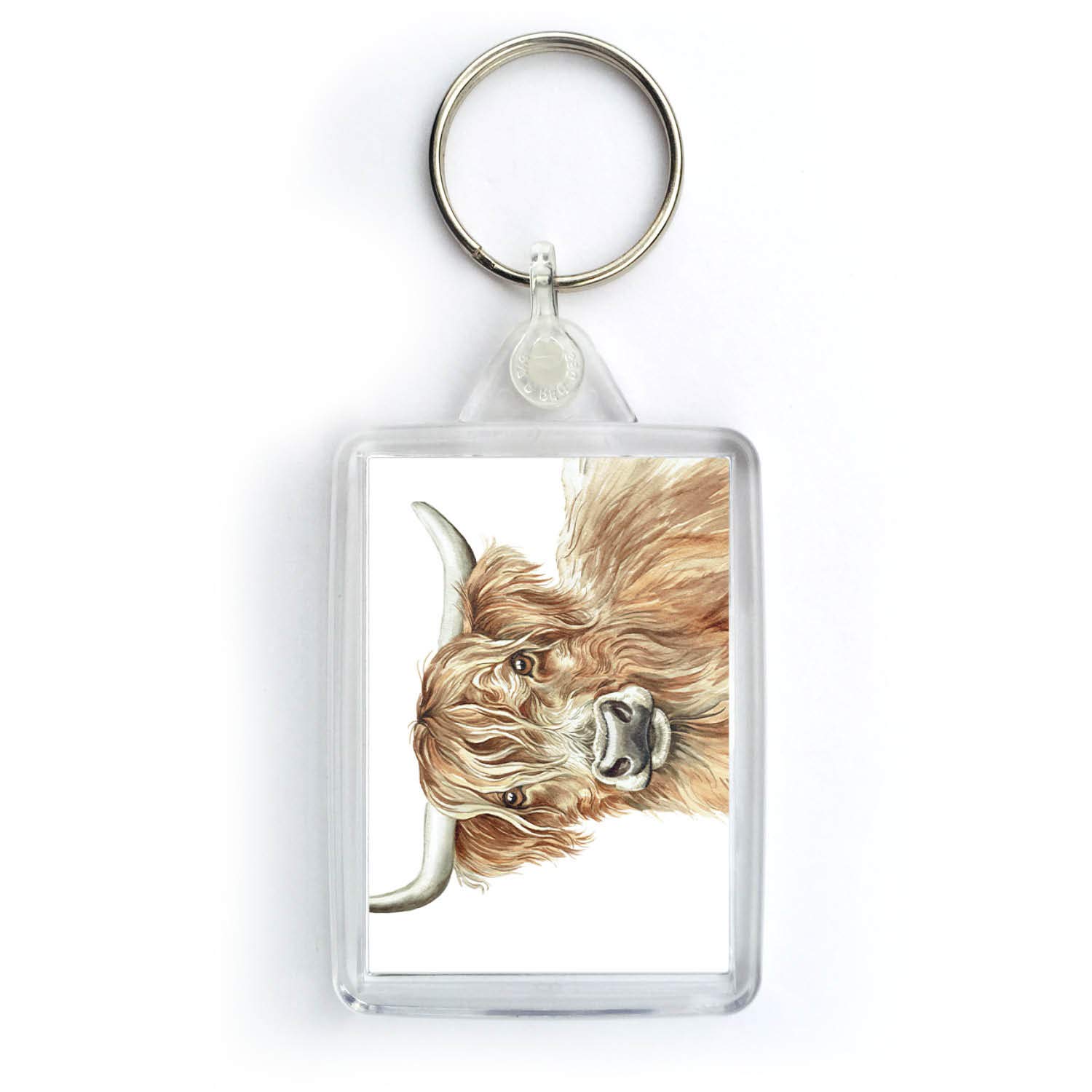 WaggyDogz Highland Cow Keyring (KRG-FY05)