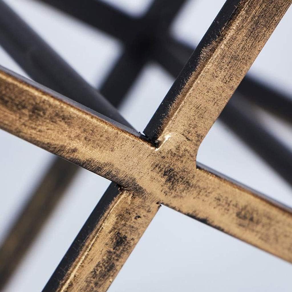 Upscale Bottle Wine Rack Metal 11 Bottles Capacity Free Standing Modern Minimalistic Design for Wine Lovers (Color : B) for Restaurant Bar Party