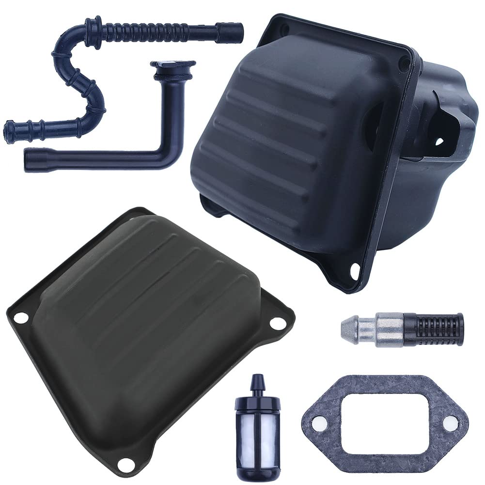 Kit marmitta di Scarico, Parti Motosega per Stihl Ms660 066, 1122 140 0614