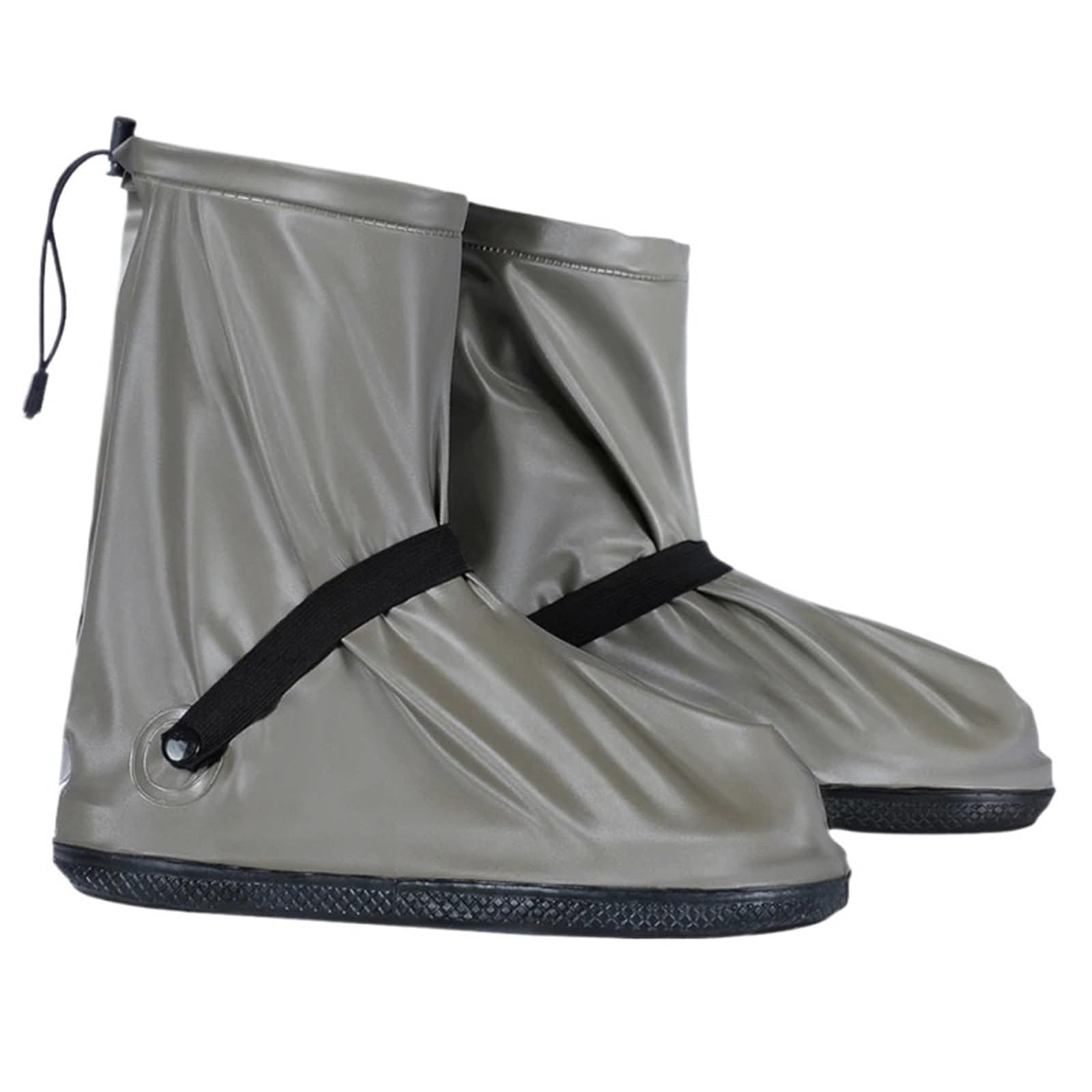 2 pares de cubiertas for zapatos, impermeables, reutilizables, for motocicleta, ciclismo, bicicleta, botas for la lluvia, for para Protección