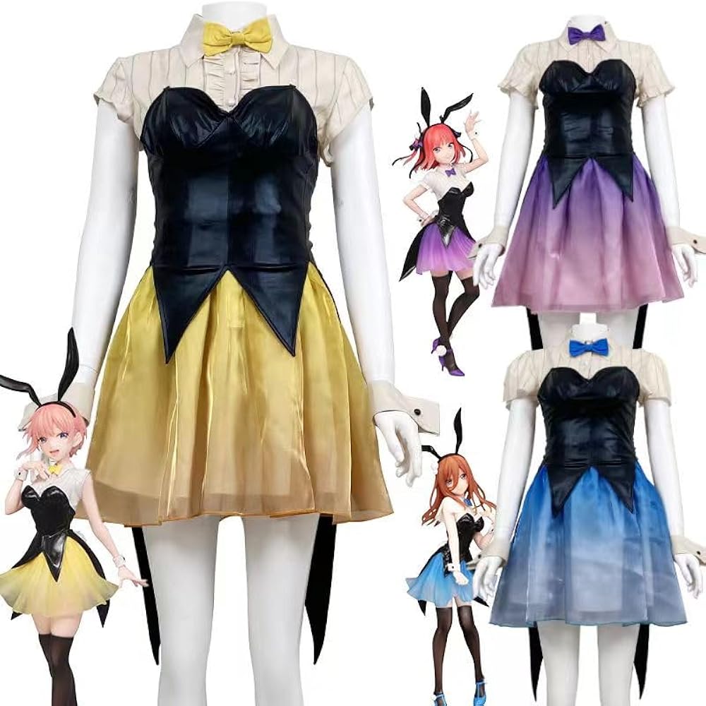 5等分の花嫁 ごとよめ コスプレ コスチューム 衣装 フルセット Amazon.co.jp: [milky time] ウィッグ付き 五等分の花嫁 中野 一