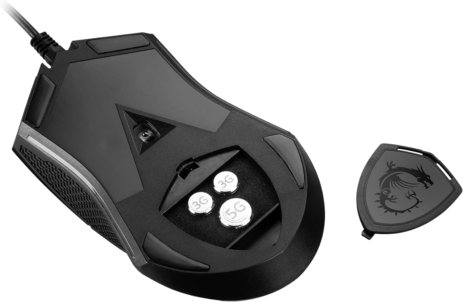 Amazon.com: MSI Clutch GM08 Black Gaming Mouse, 4200 DPI