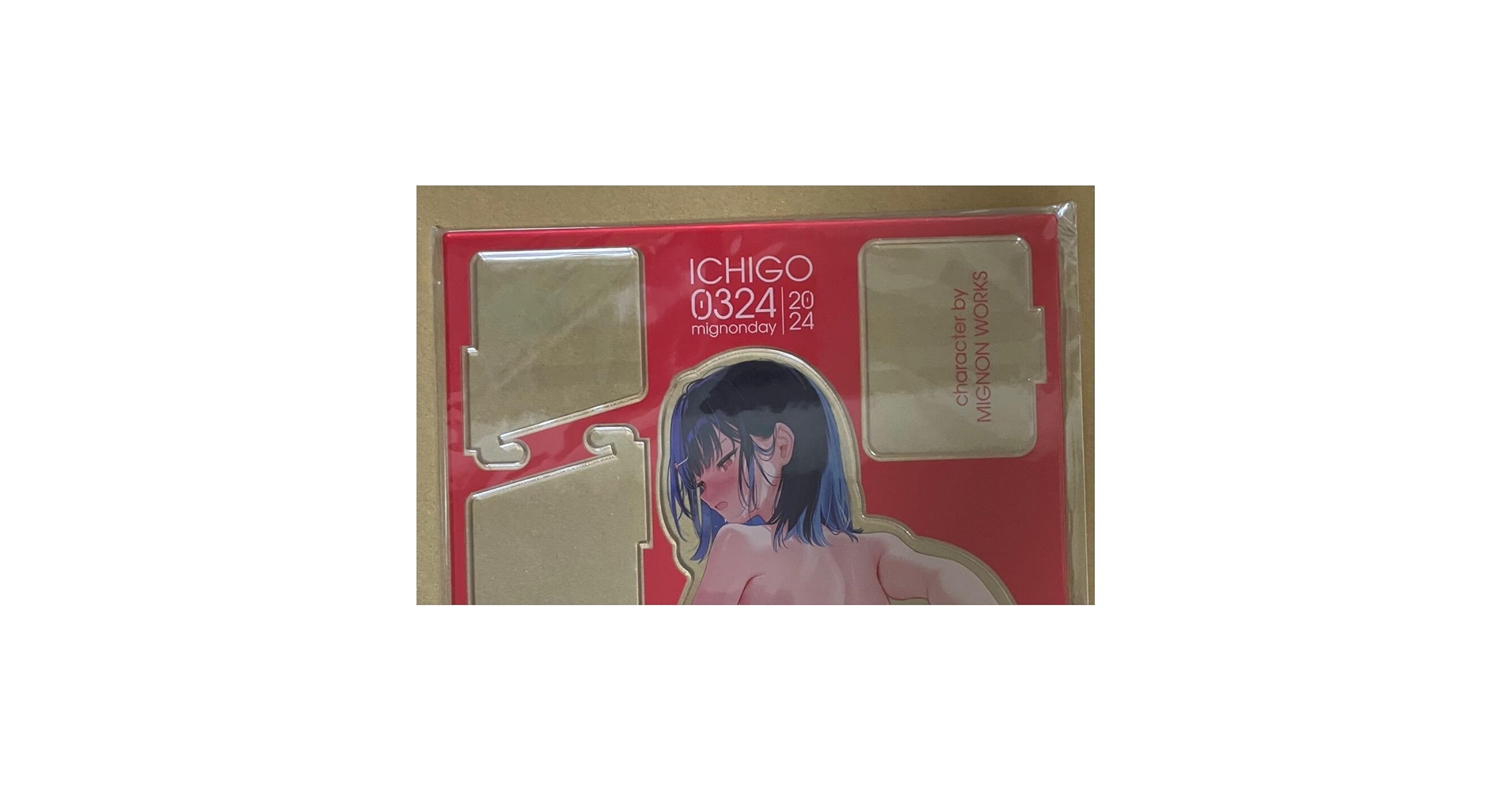 Amazon.co.jp: mignon いちご ペン立て風 アクリルスタンド