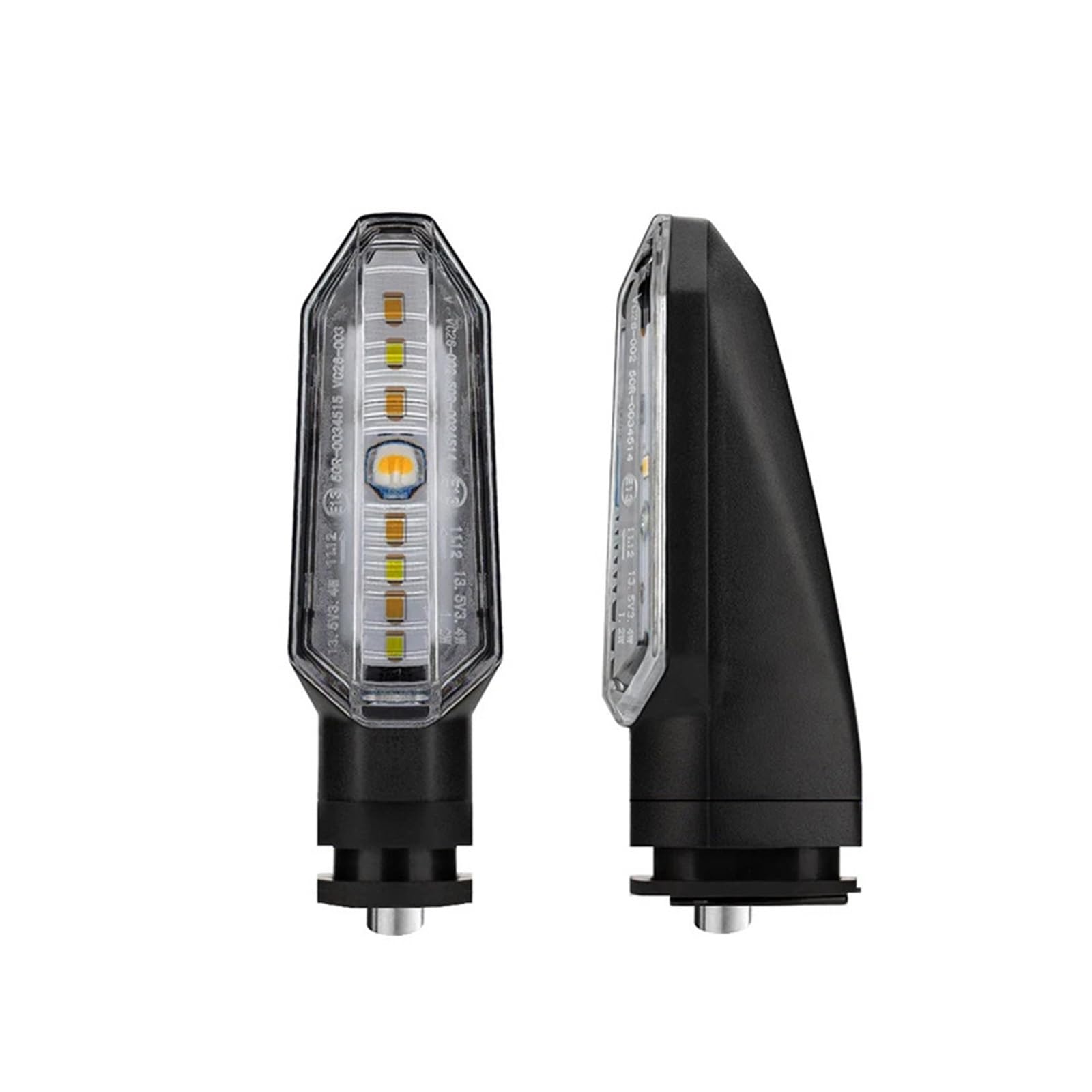Indicatori direzione LED moto scorrono lampeggianti Indicatoris Motos