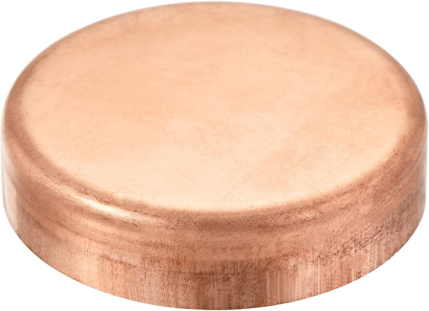 MECCANIXITY Copper End Cap Pipe Fitting Sweat Plug Connection 45mm(1.77") ID for Water Pipe Plumbing