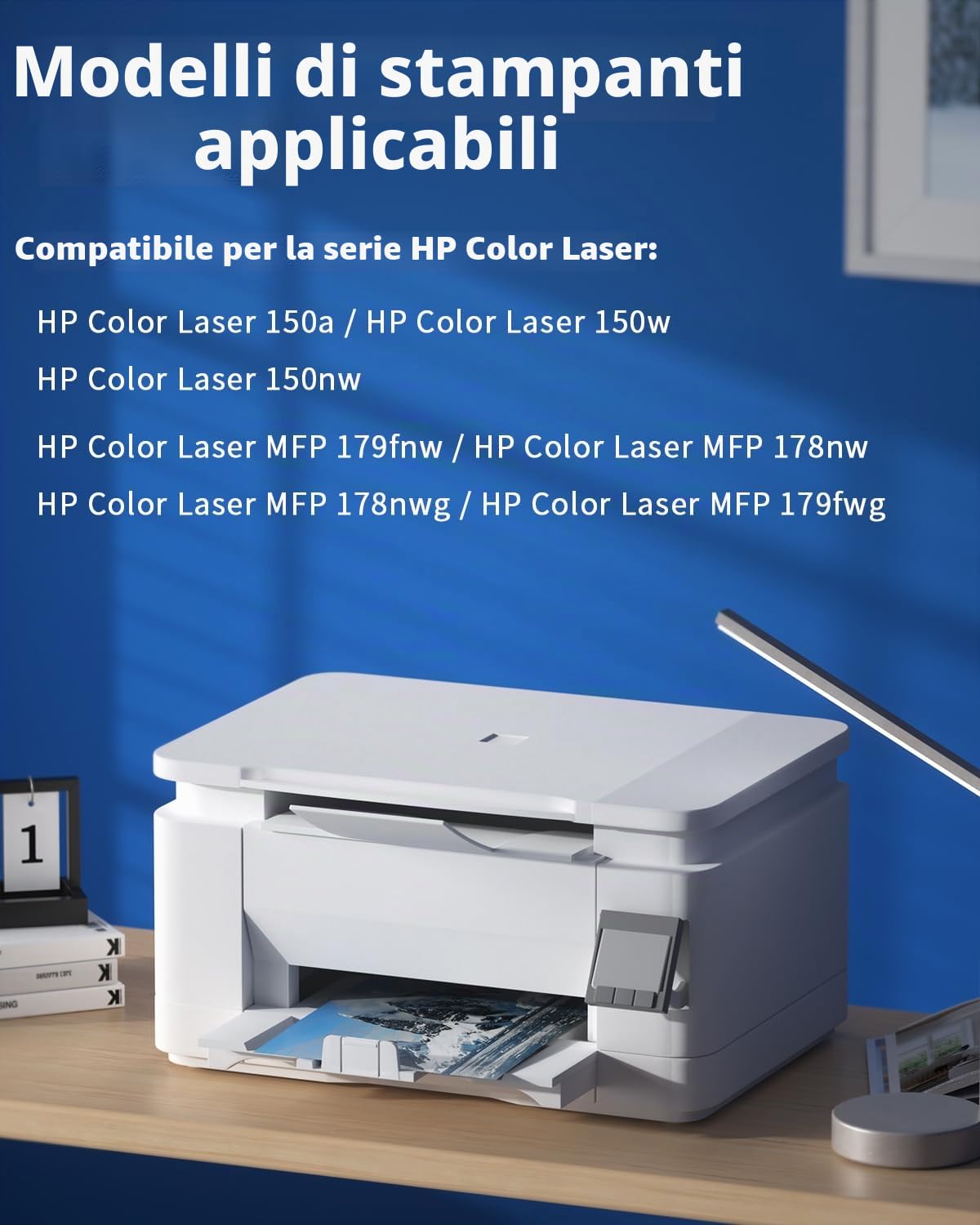 colorfly 117A W2070A Toner Compatibili per HP 117A per Color Laser MFP 179fnw 150nw 178nwg 179fwg 178nw 150a 150w (Nero Ciano Magenta Giallo)