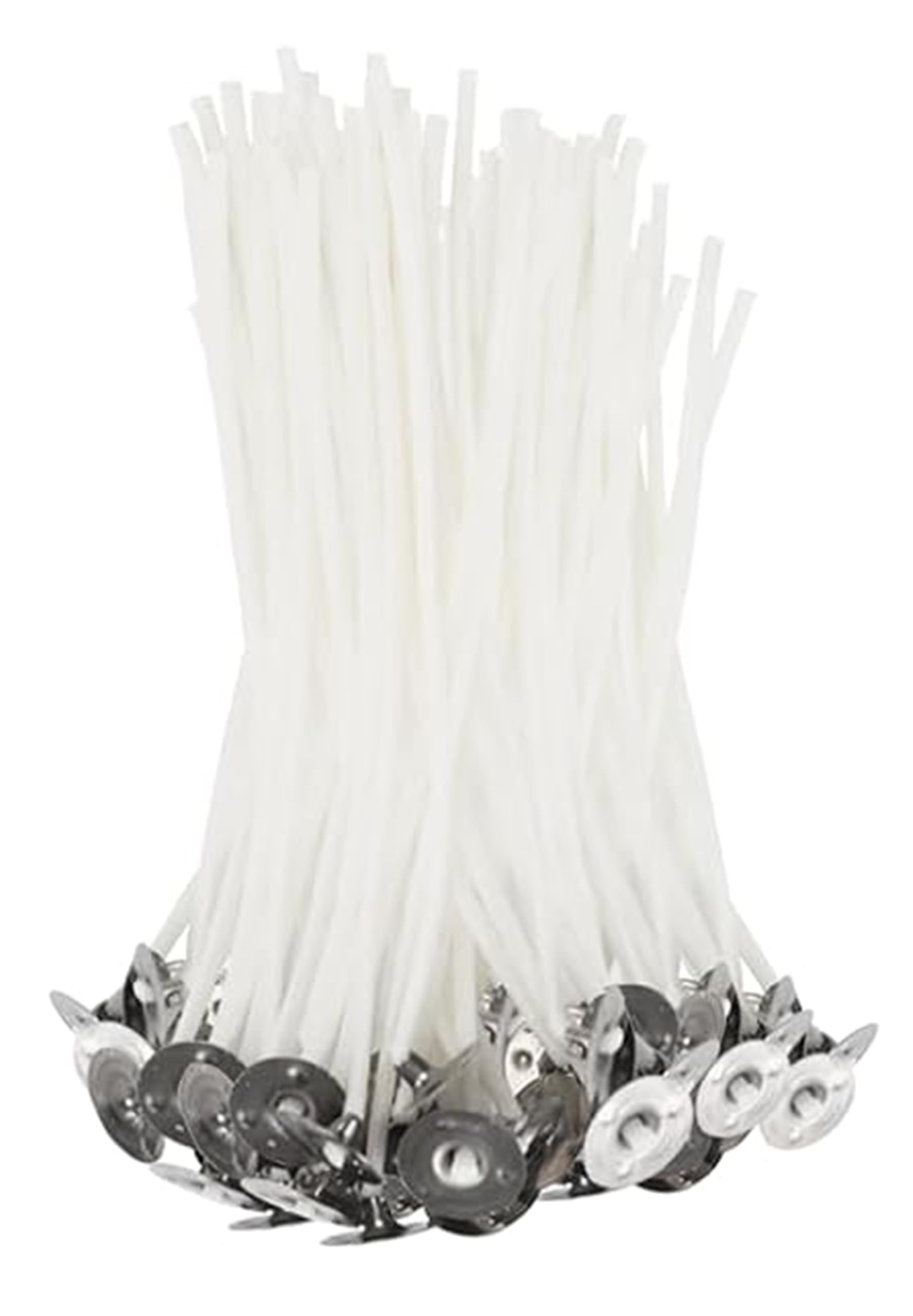 See full amazon price history chart for Makemore Creations Candle Wicks for Candle Making - 3 inch 150 Pieces White Pre-Waxed Cotton Wicks with Metal Sustainer for DIY Candle, Candle Making, Christmas and Diwali Celebration Makemore Creations Candle Wicks for Candle Making - 3 inch 150 Pieces White Pre-Waxed Cotton Wicks with Metal Sustainer for DIY Candle, Candle Making, Christmas and Diwali Celebration (B0D9RH88PC) Amazon Price History, Amazon Price Tracker