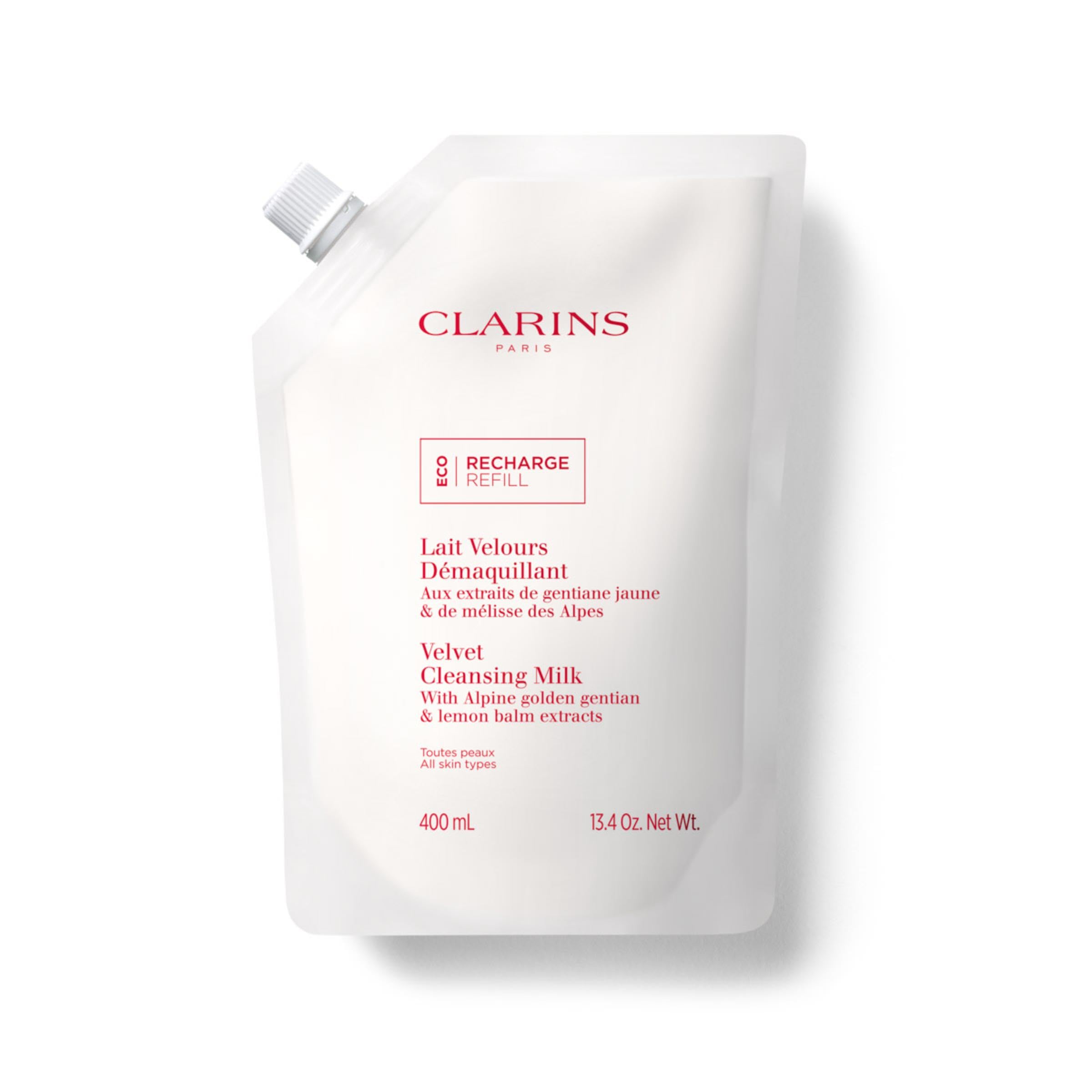 Clarins Velvet Cleansing Milk Refill 400ml