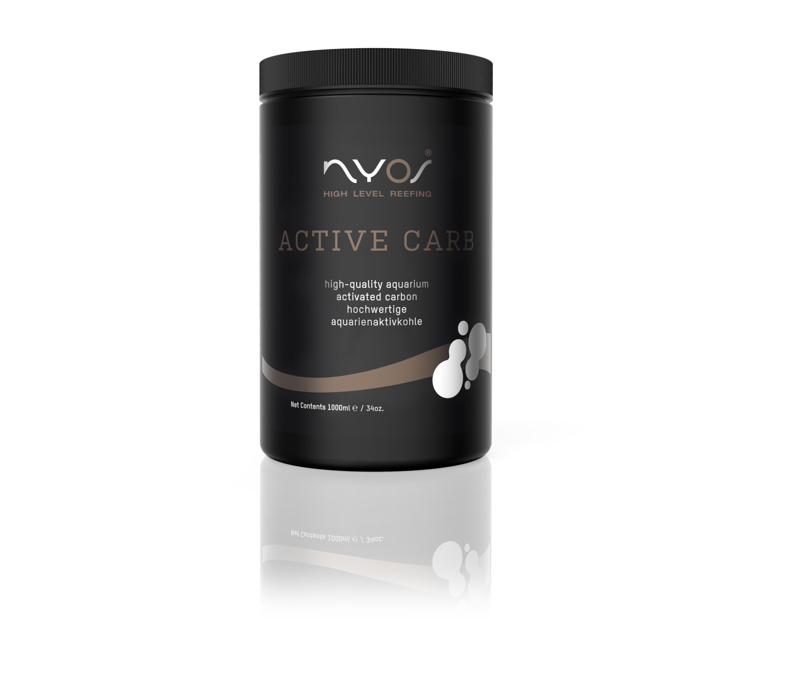 NYOS Active Carb - pH-Neutral Activated Carbon 1000 ML