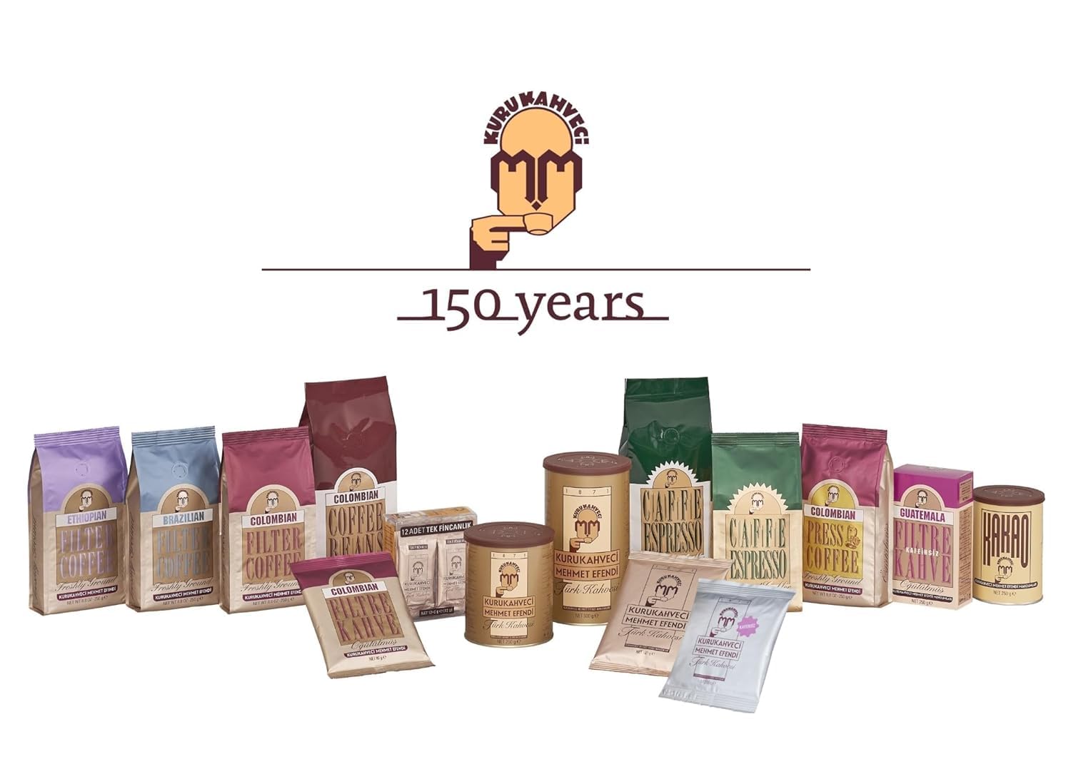 Amazon.com : KURUKAHVECI MEHMET EFENDI Ethiopian Filter Coffee