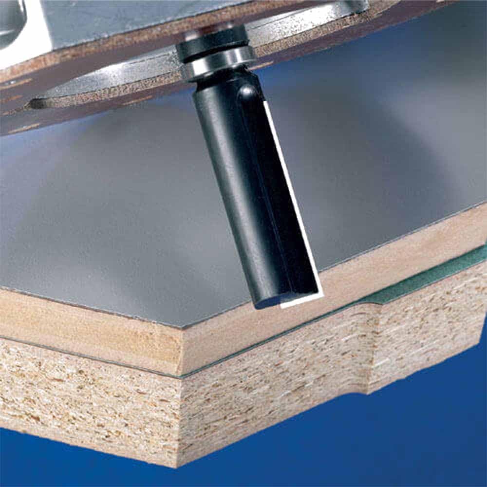 Trend Profesjonalny frez profilowy Rota-Tip dwupiórowy do frezarki górnowrzecionowej, trzpień 1/2 cala, średnica cięcia 19,1 mm i długość cięcia 50 mm, RT/72X1/2TC