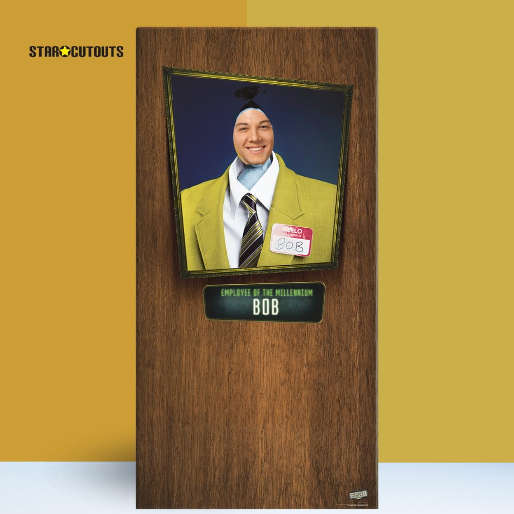 Star Cutouts SC4513 Bob Shrinker Stand-in Beetlejuice Beetlejuice Cartón Recortado Altura 185 cm