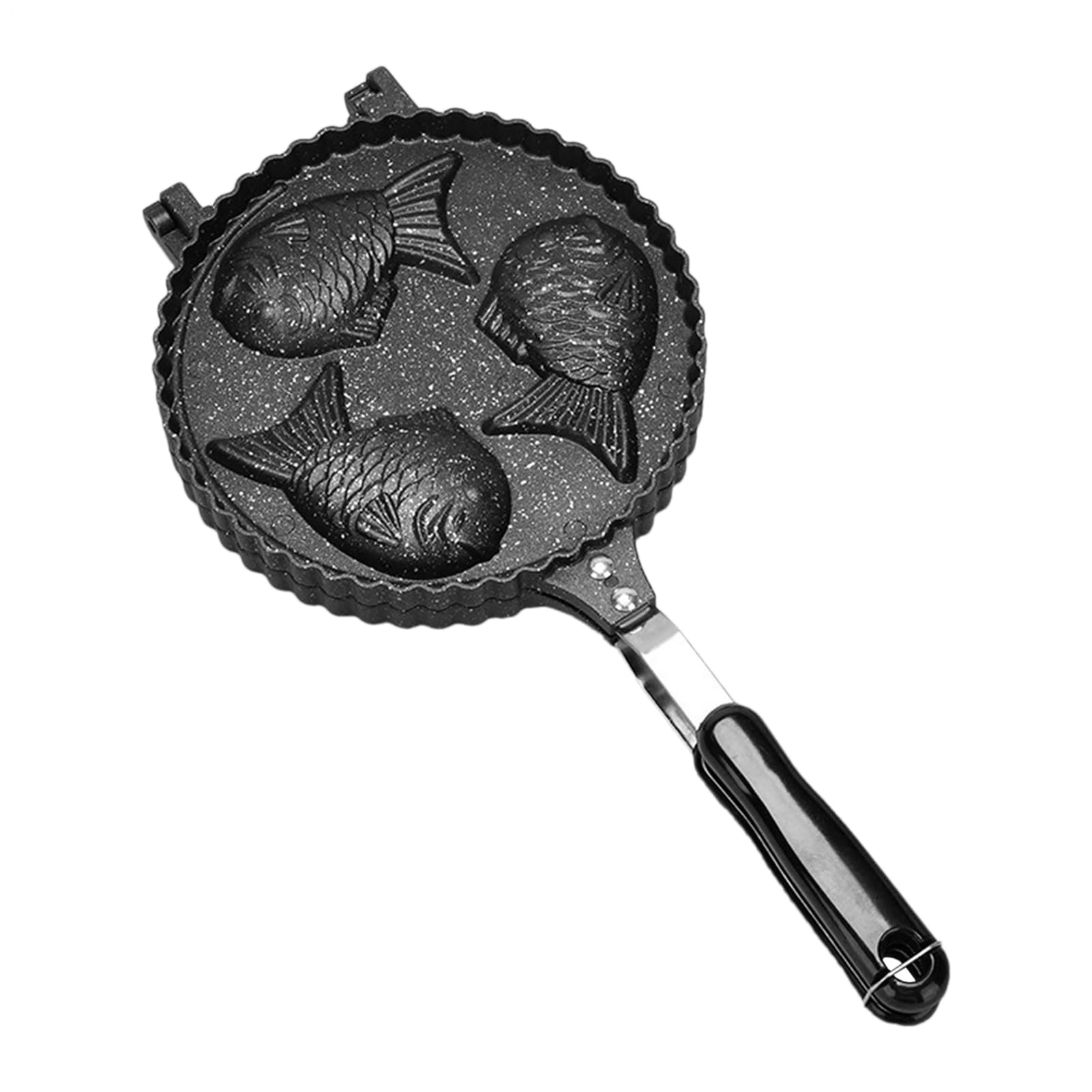 Moule à taiyaki en fonte d'aluminium pour gaufres japonaises poisson
