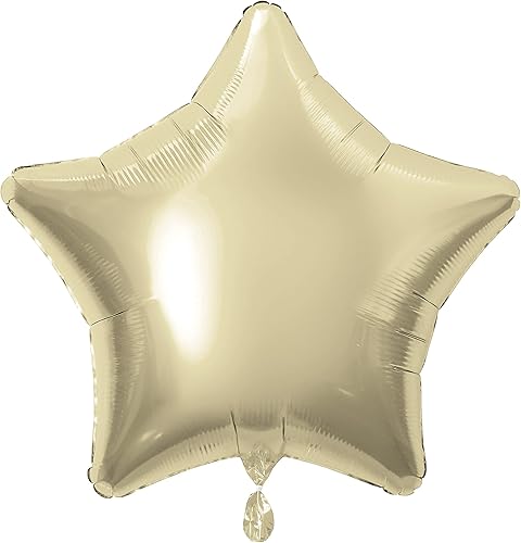 Globo de estrella de oro de 20 pulgadas