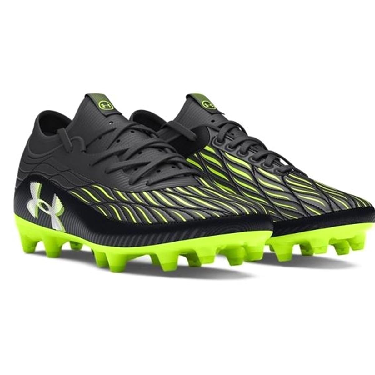 Under Armour Unisex Magnetico Select 4 Football Cleat, (001) Black/Anthracite/White, 11, US