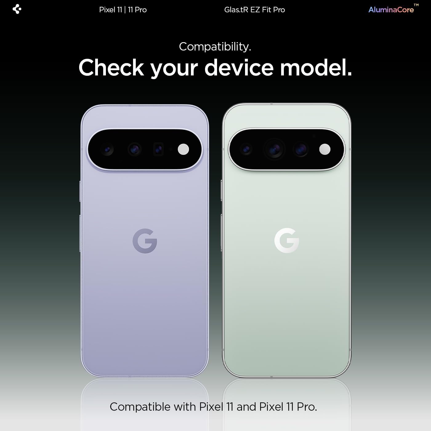 Spigen GlasTR EZ FIT Pro Screen Protector for Pixel 11, Pixel 11 Pro