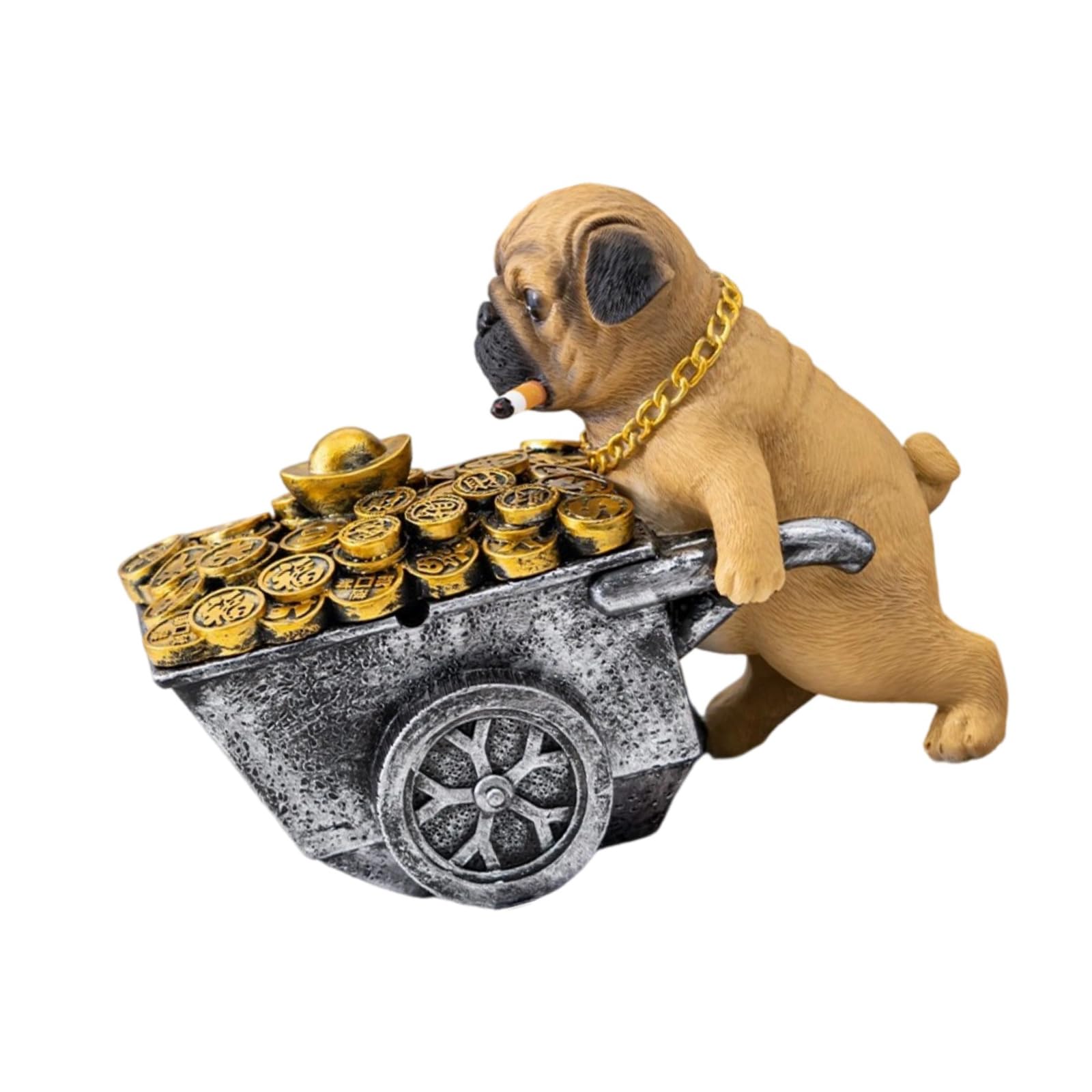 Artistic Resin Ashtray for Home Prevents Ashes Spread Neutralizes Smell Home Decoration Artistic Resin Decors