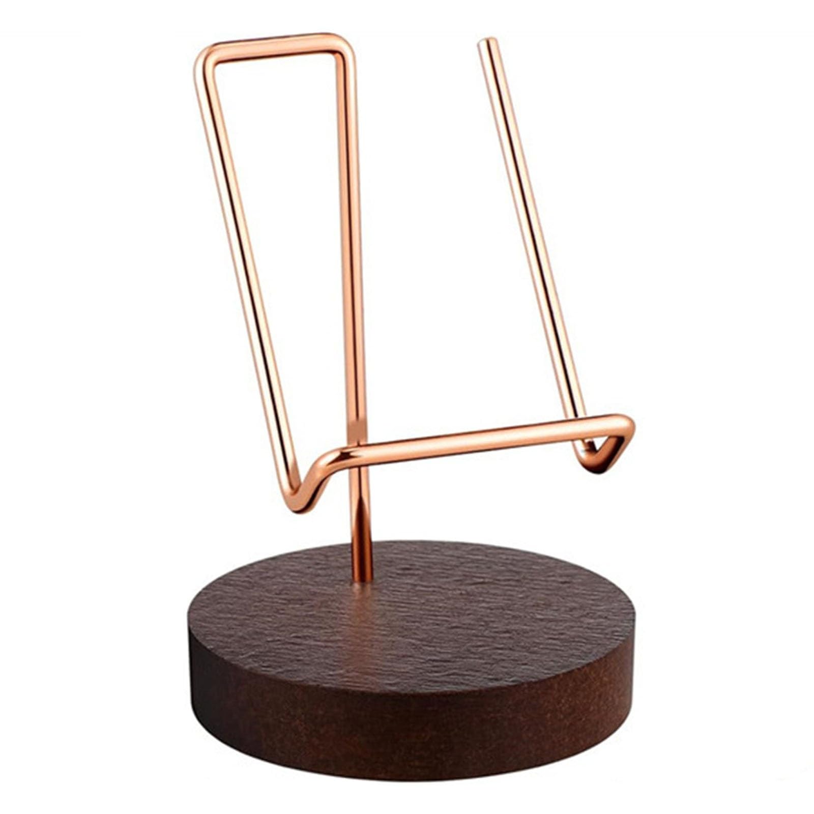 Wcxozerty Brown Business Card Holder Business Card Holder Case Desk Display Rack For Office Home