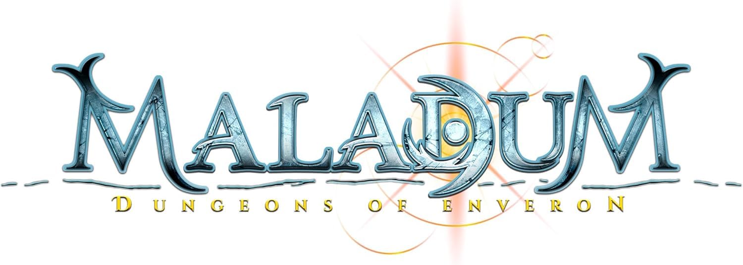 Maladum Dungeons of Enveron Starter Set - Fantasy Brettspiel für 1-4 Spieler, Alter 12+, Solo, Koop und Adversarial Play German Language Version