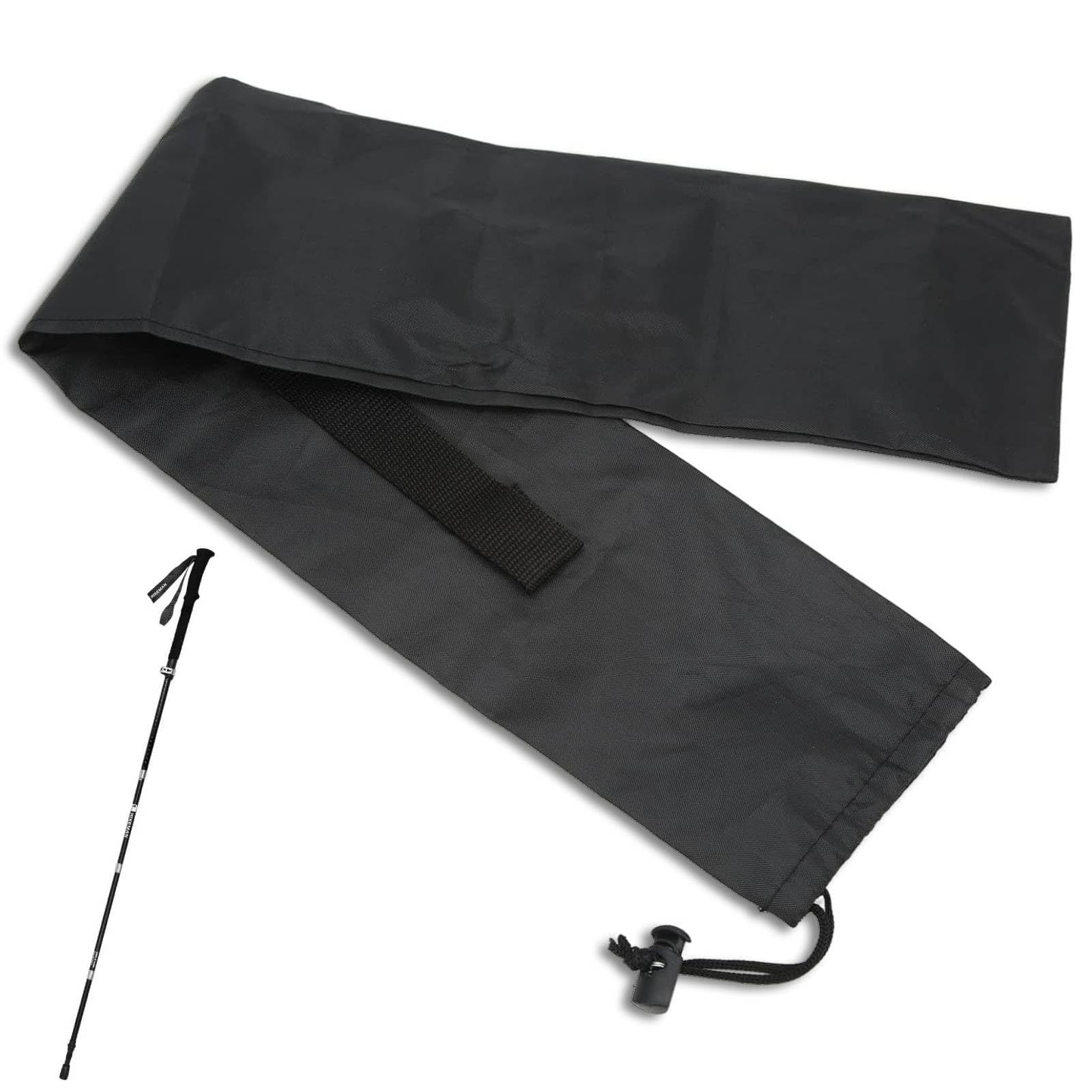 Borsa per Bastoncini da Trekking, Portatile Custodia per Bastoncini da Trekking Borsa per Pali della Tenda Borsa per Bastone da Passeggio con Tracolla Regolabile