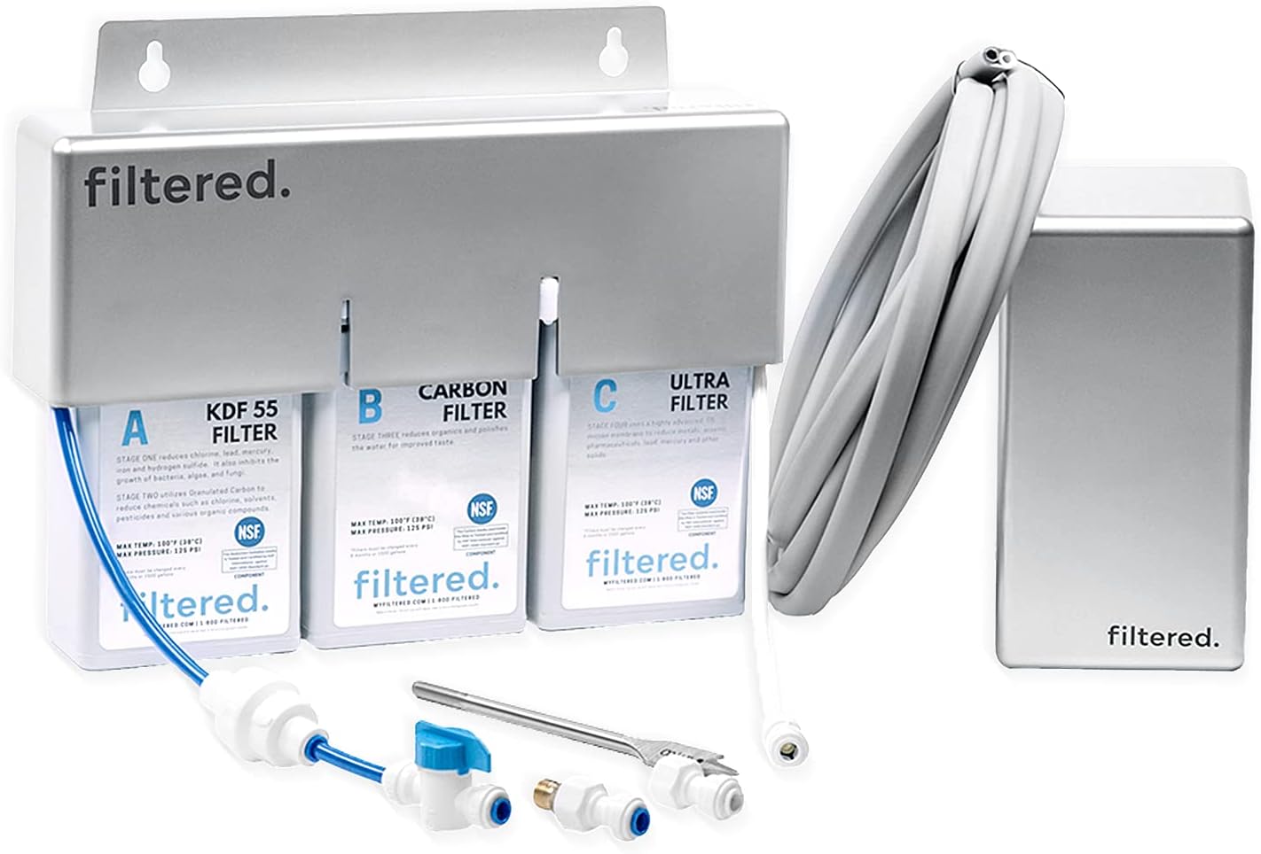 Amazon.com: Inline Water Filter Kit for Refrigerators with Ice Makers ...