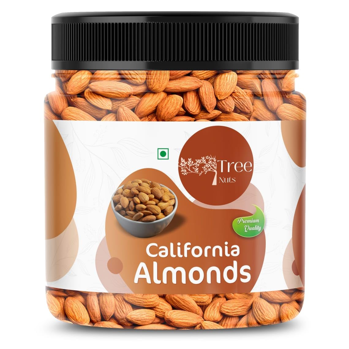 TREE NUTS Natural Premium Californian Almonds Value Pack Nutrient-Rich Snack for Healthy Living and Culinary Delights Helps in Weight Management & Bone Health (500gm)-image-45