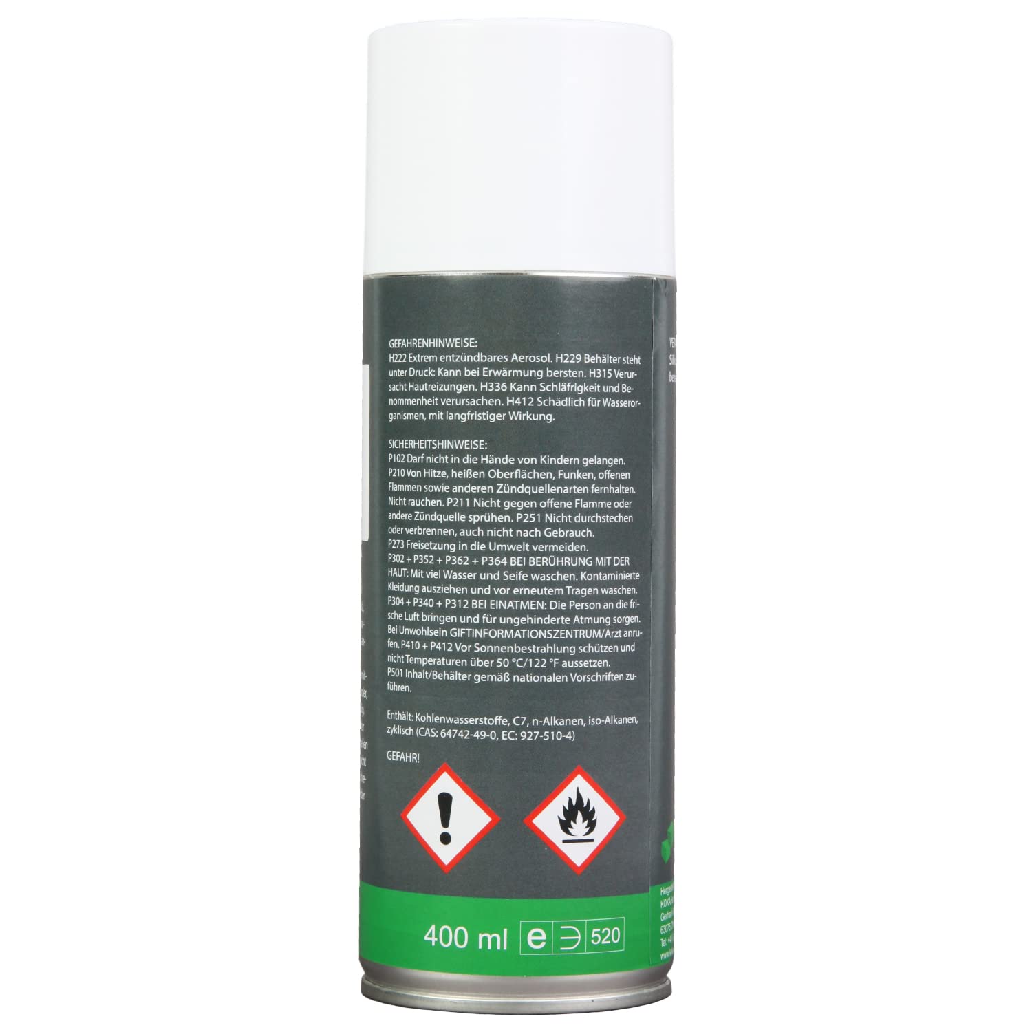 KOKA Silicona Spray Lubricante Desengrasante Lubricante Cuidado de goma (6 x 400 ml)