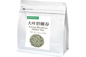 Supreme Yun Nan Bi Luo Chun BiLuoChun Spring Leaf Snail Chinese Green Tea (Snail) shape