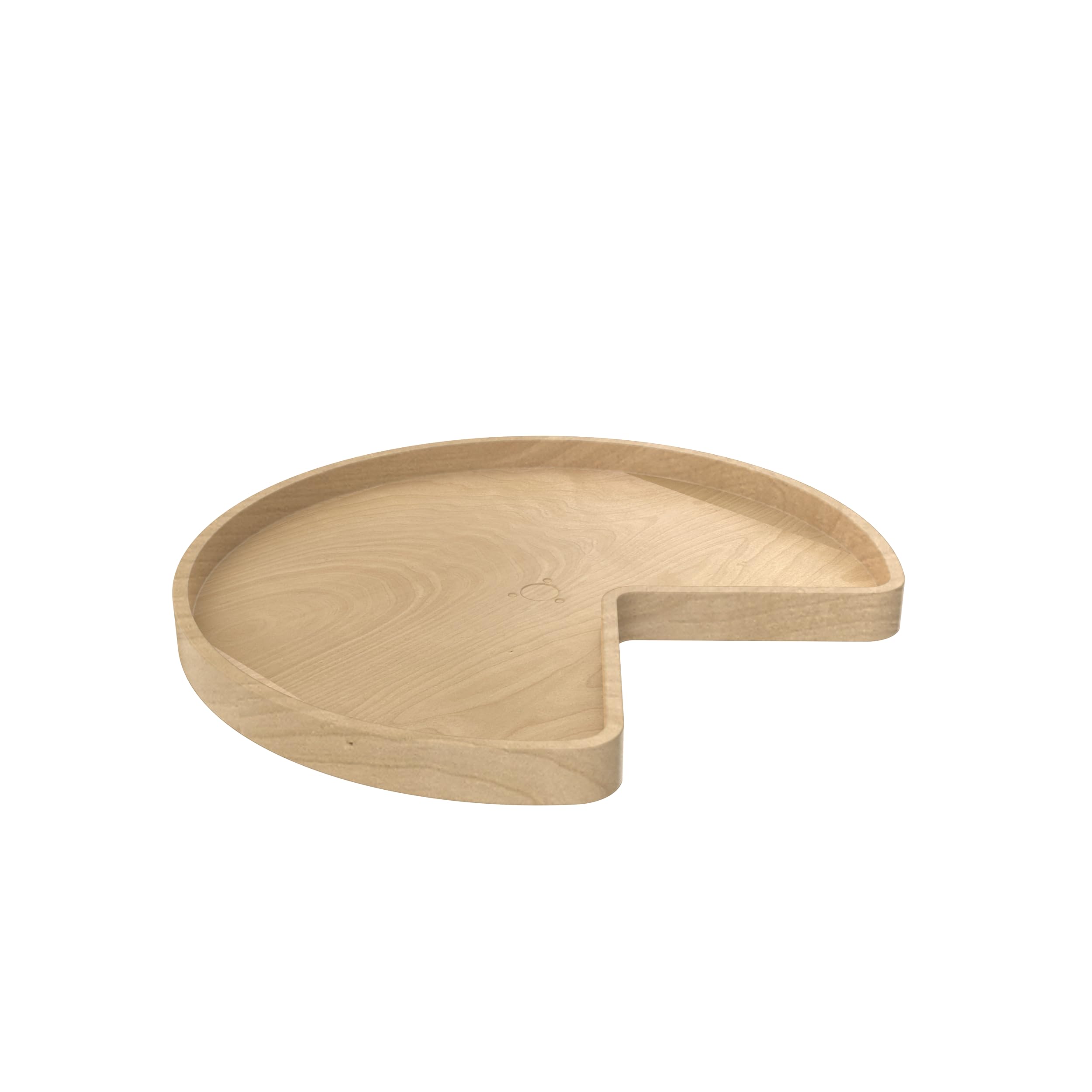 Rev-A-Shelf 28" Kidney-Shaped Single-Tier Lazy Susan for Corner Cabinet