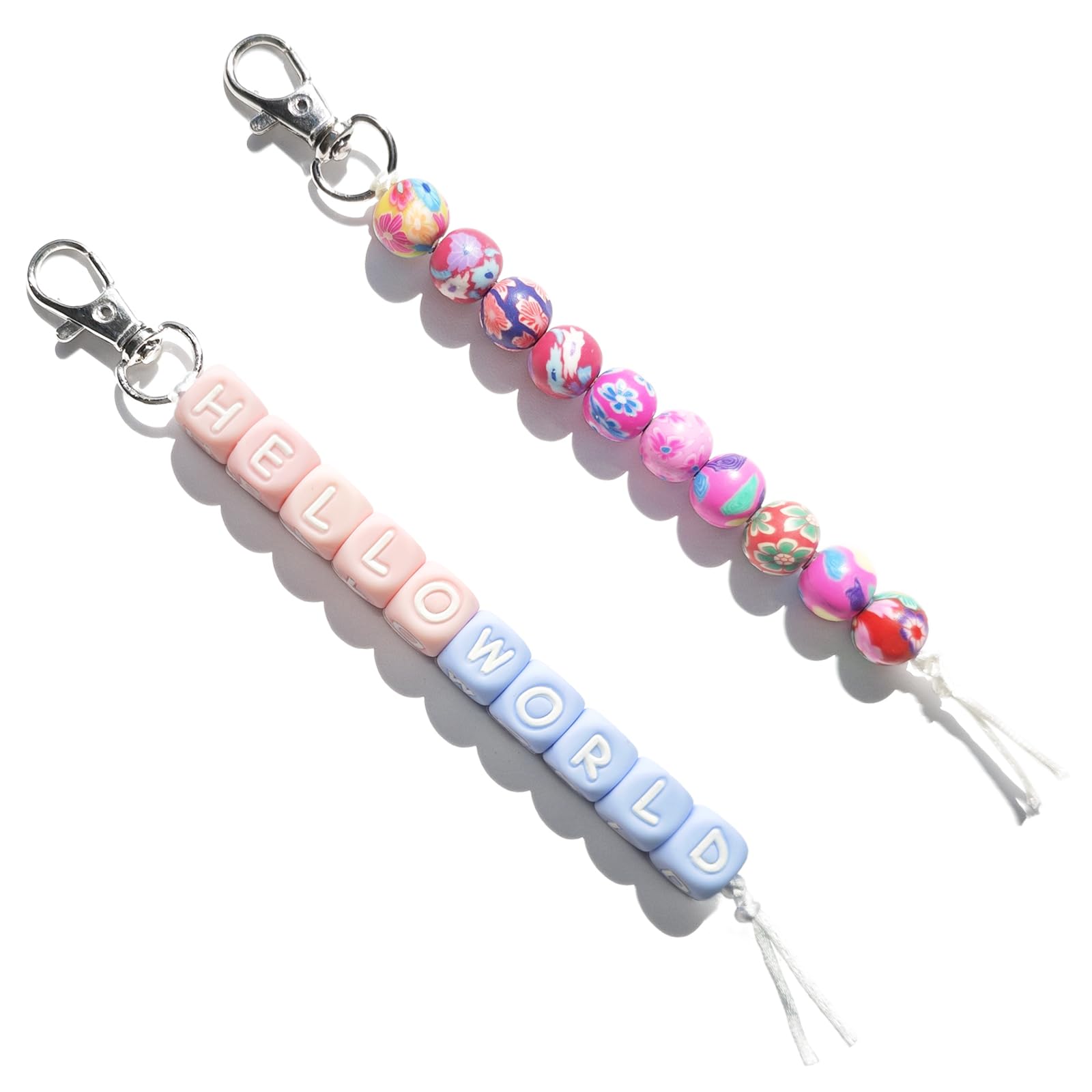 2 Pack Cervical Dilation Beads for Nurse Badge Reel Accessories, Midwife Doula Dilation Beads, Labor and Delivery Essentials, RN Badge Buddy, Labor