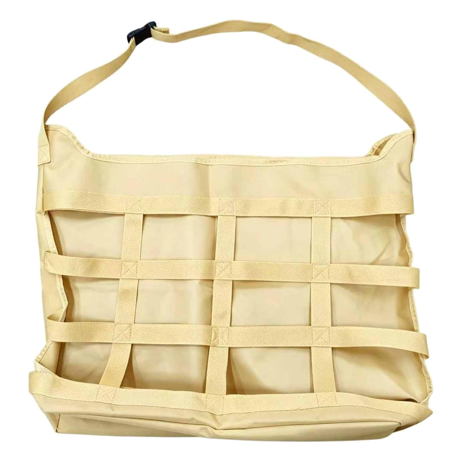 Hay Bag for Horse Sheep Farm Animals Wall Stall Feeding Organizer Hay Feeder-image-29